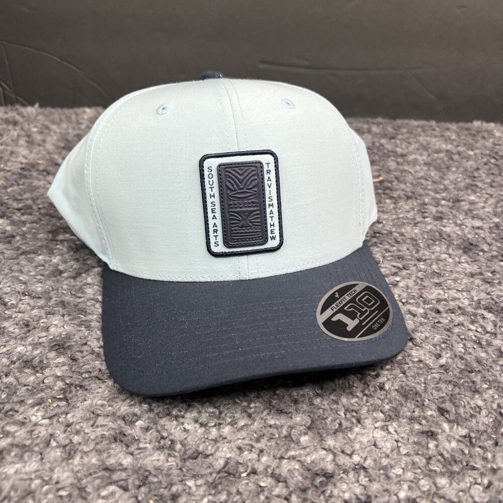 Brand New - Travis Mathew South Sea Arts Golf  Hat - Light Blue  Strapback